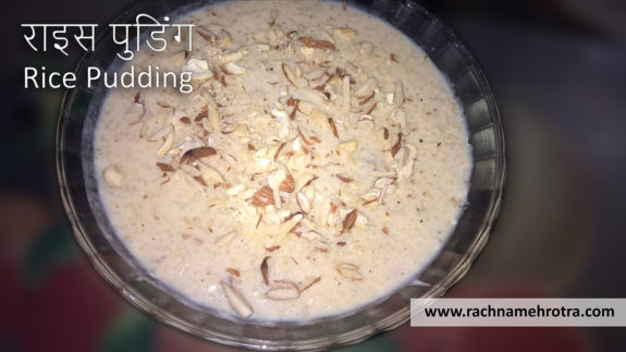 Rice Pudding - Chawal Ki Kheer